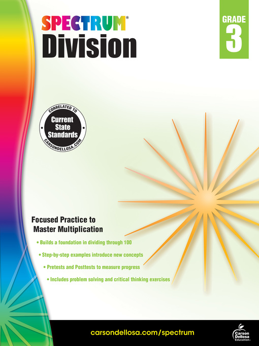 Title details for Division, Grade 3 by Spectrum - Available